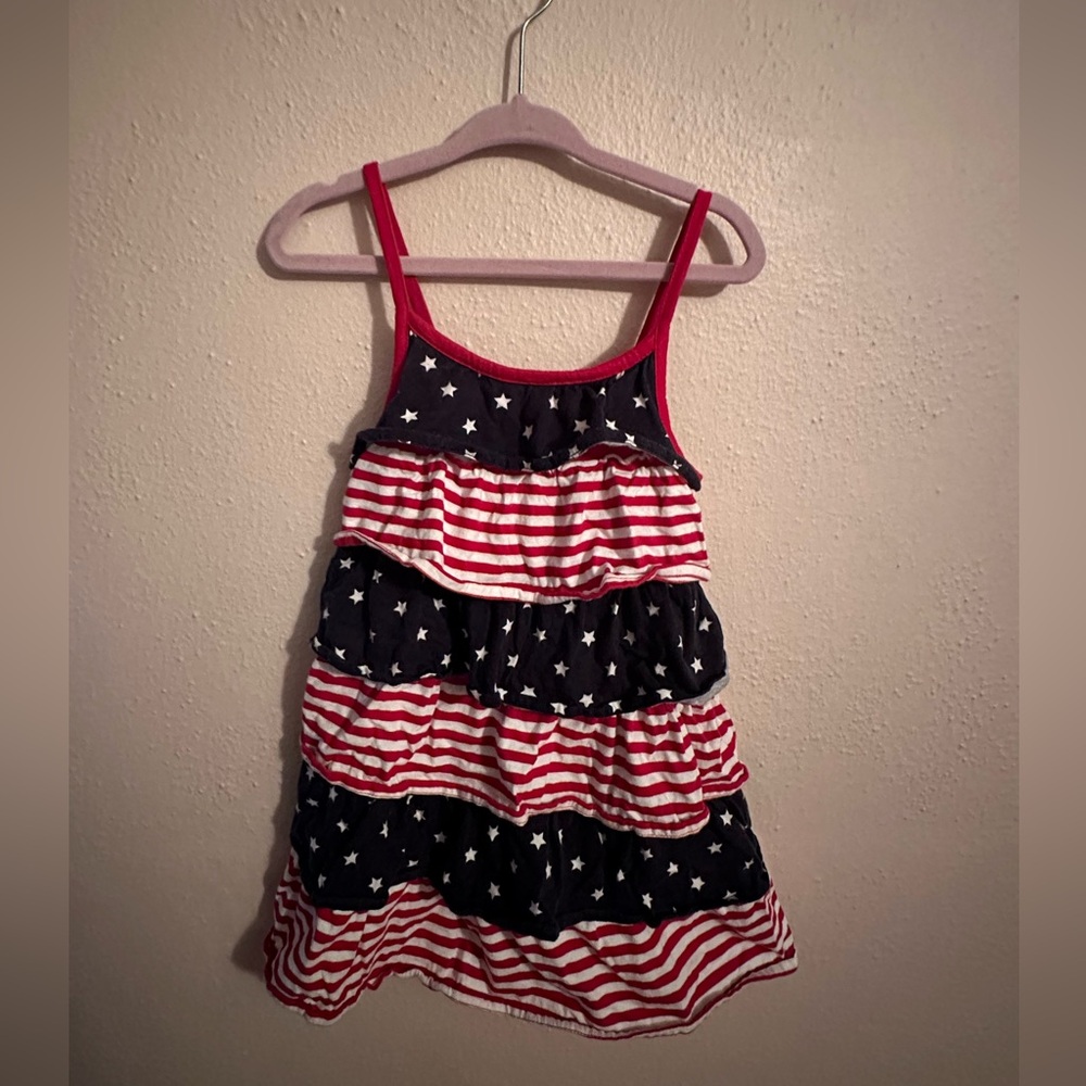 The Children’s Place - Red, White and Blue Striped Dress 3T